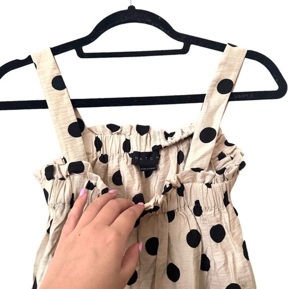 HATCH Spotted The‎ Dani Blouse Sz 0 (XS) - Picture 6 of 7